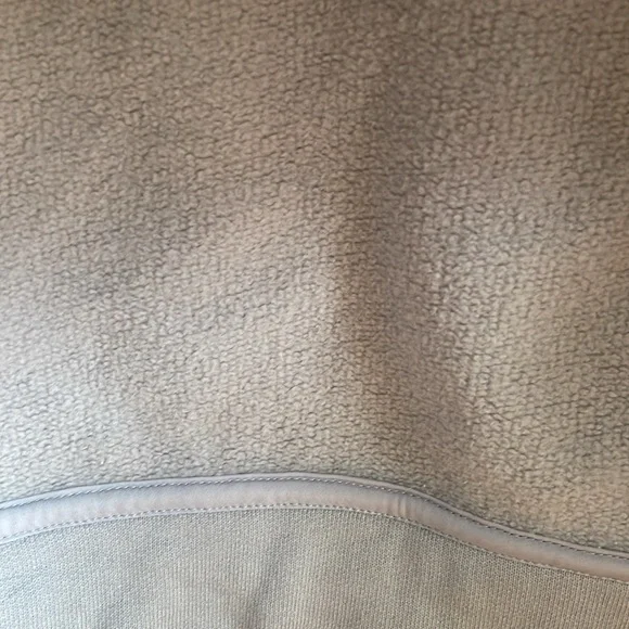 Lafayette 148 NY Medford crew neck sweatshirt gray sage crop cotton luxury large - Picture 8 of 10